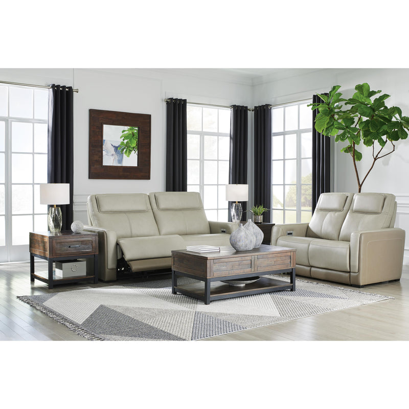 Signature Design by Ashley Battleville Power Reclining Leather Match Sofa U3070547 IMAGE 10