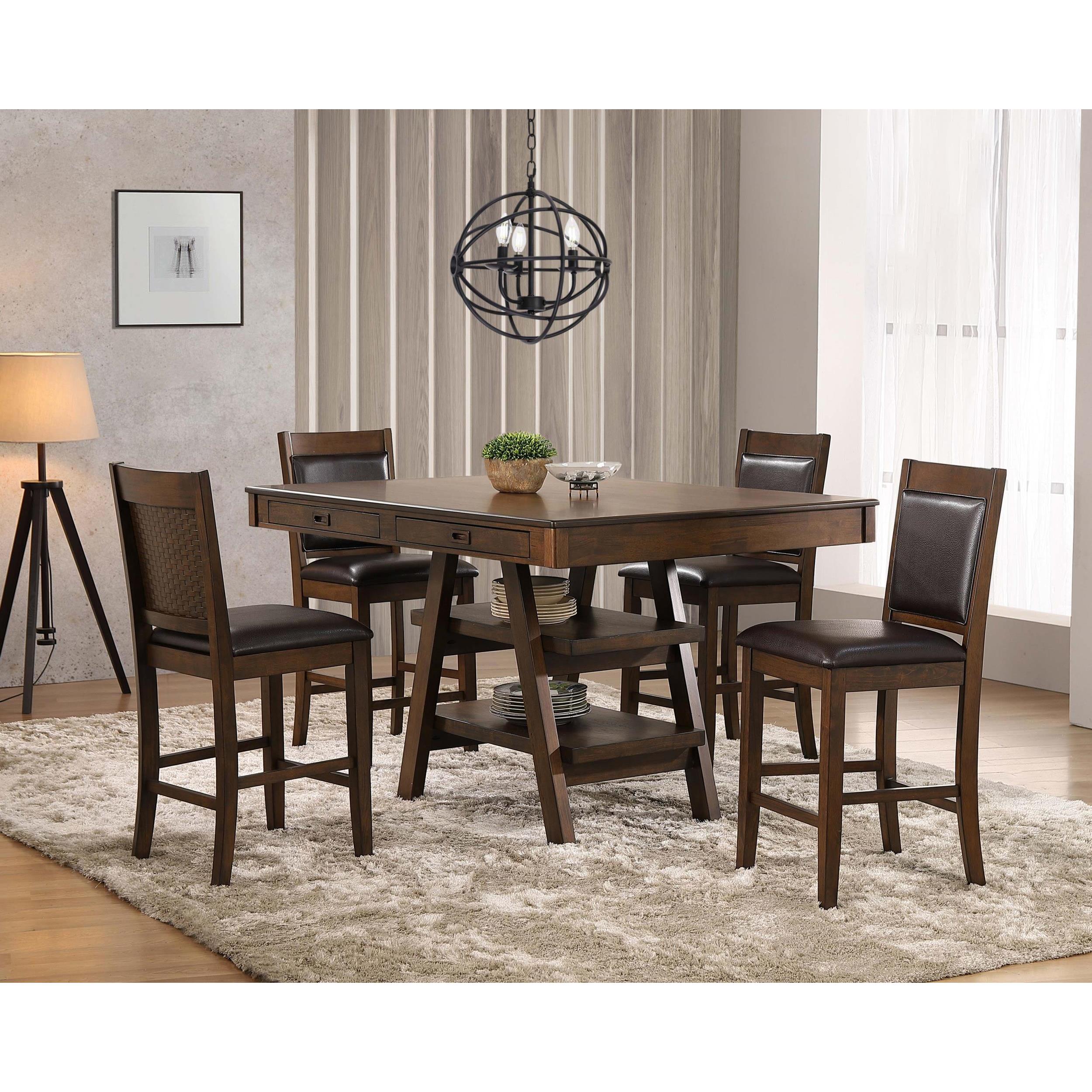 Diamond Modern Furniture COA Dewey Counter Height Dining Chair 115209 IMAGE 9