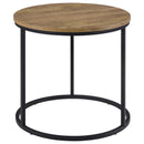 Lainey Round Occasional Side End Table Mango