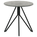 Hadi  Round SmartTop Coffee and End Table Set Cement