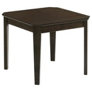 Amaro  Coffee and End Table Set Dark Brown