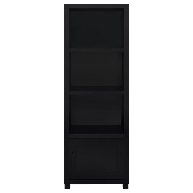 Jupiter  Entertainment Center 79-inch TV Stand Black