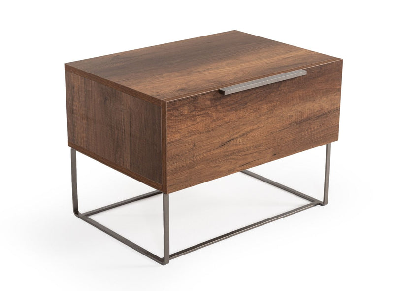 Nova Domus Lorenzo Italian Modern Light Oak 4-Piece Bedroom Set