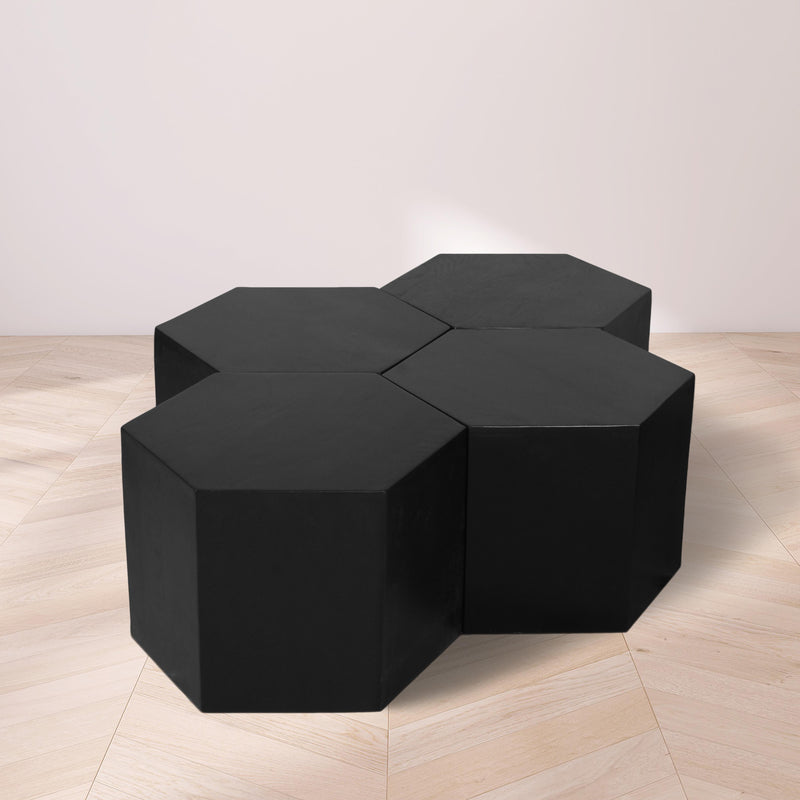 Meridian Eternal Black Coffee Table IMAGE 2