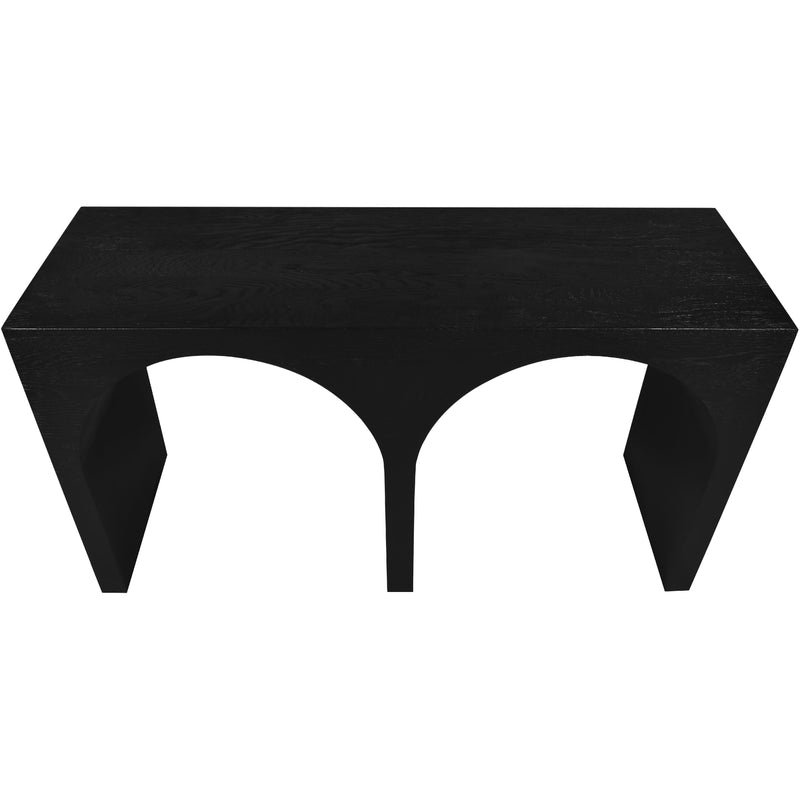 Meridian June Black Oak Console Table IMAGE 4