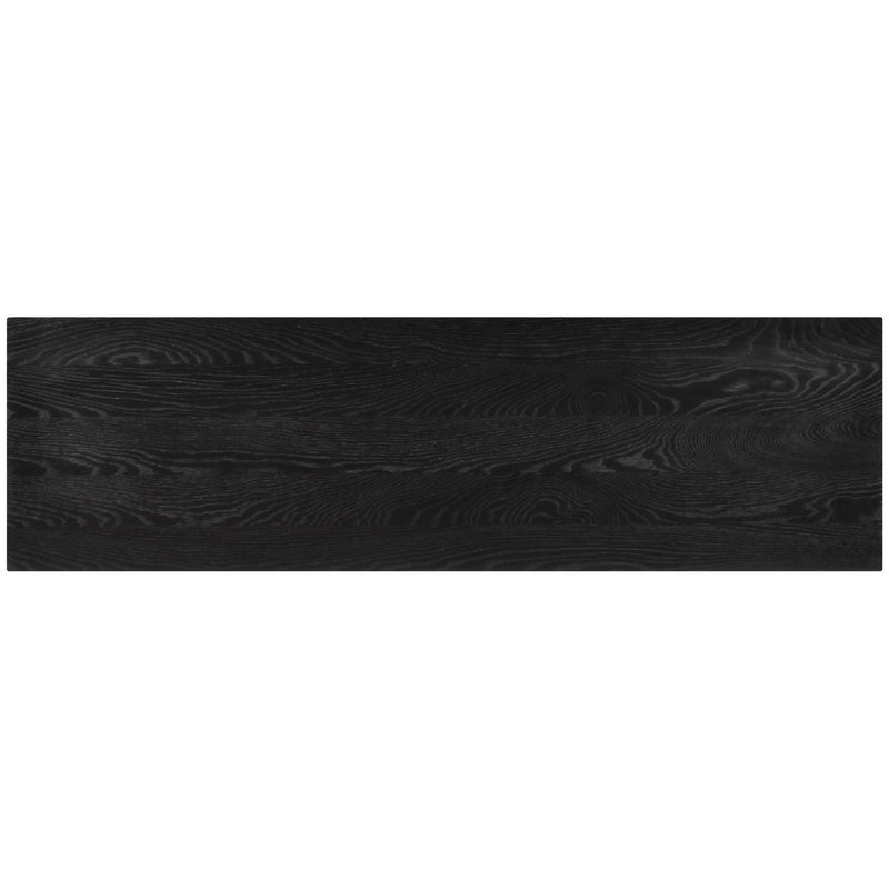 Meridian June Black Oak Console Table IMAGE 5