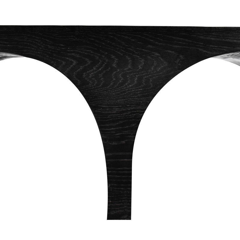 Meridian June Black Oak Console Table IMAGE 7