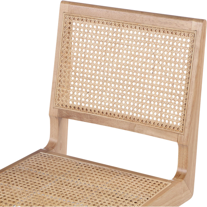 Meridian Preston Natural Wood Dining Side Chair IMAGE 7