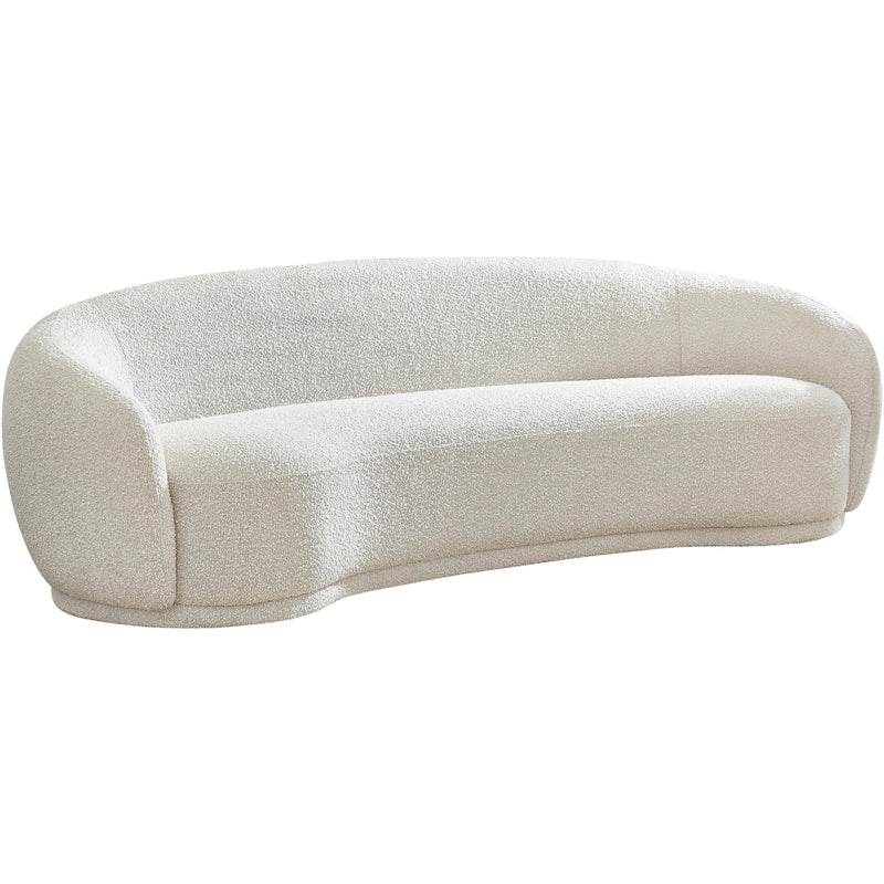 Meridian Hyde Cream Boucle Fabric Sofa IMAGE 1