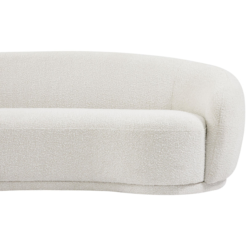 Meridian Hyde Cream Boucle Fabric Sofa IMAGE 8