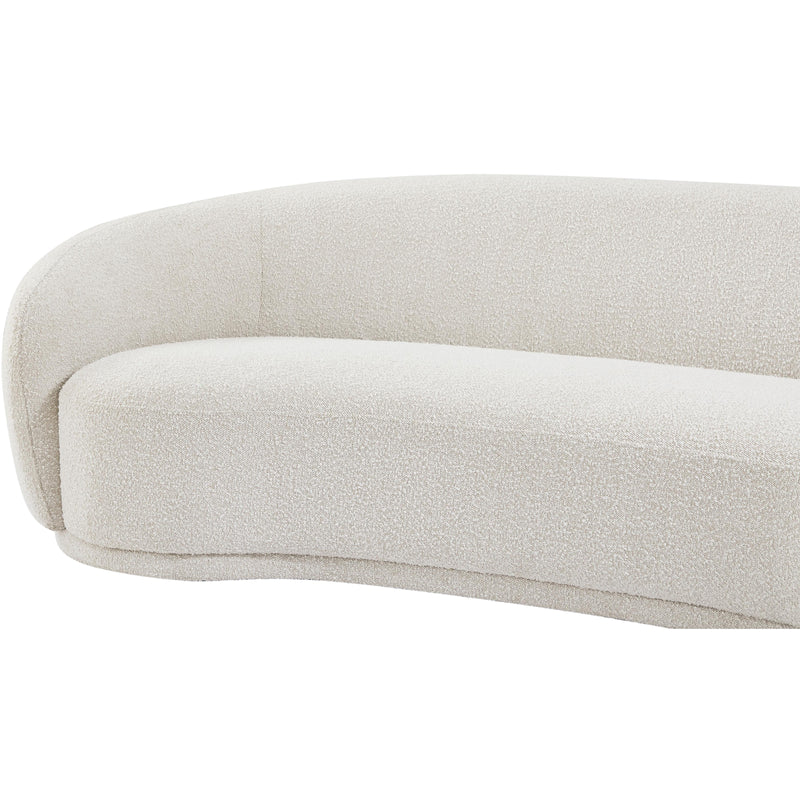 Meridian Hyde Cream Boucle Fabric Sofa IMAGE 9