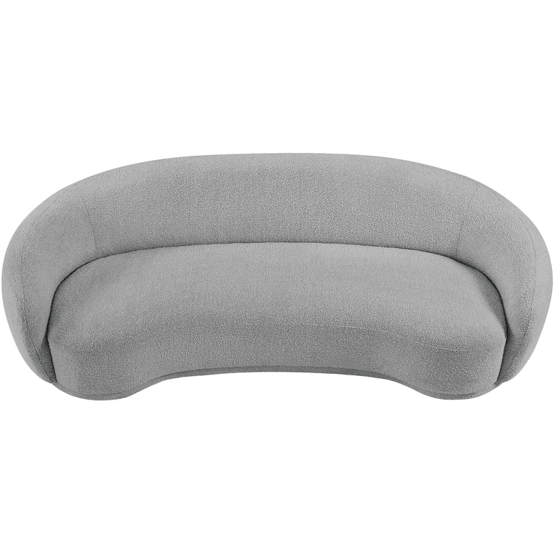 Meridian Hyde Grey Boucle Fabric Sofa IMAGE 6