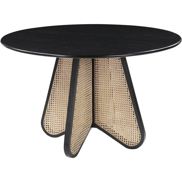 Meridian Butterfly Black Dining Table IMAGE 1