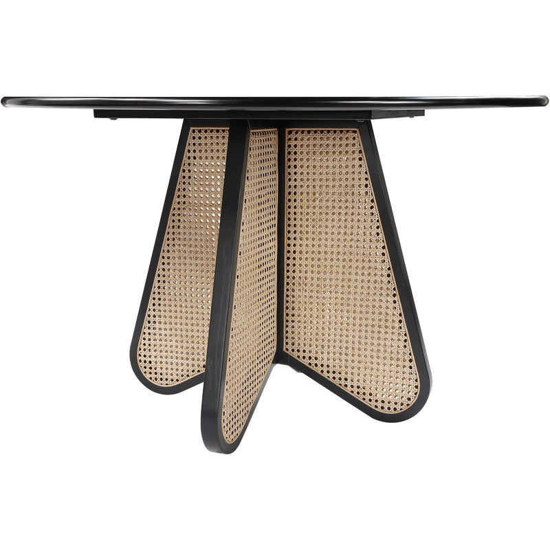 Meridian Butterfly Black Dining Table IMAGE 4