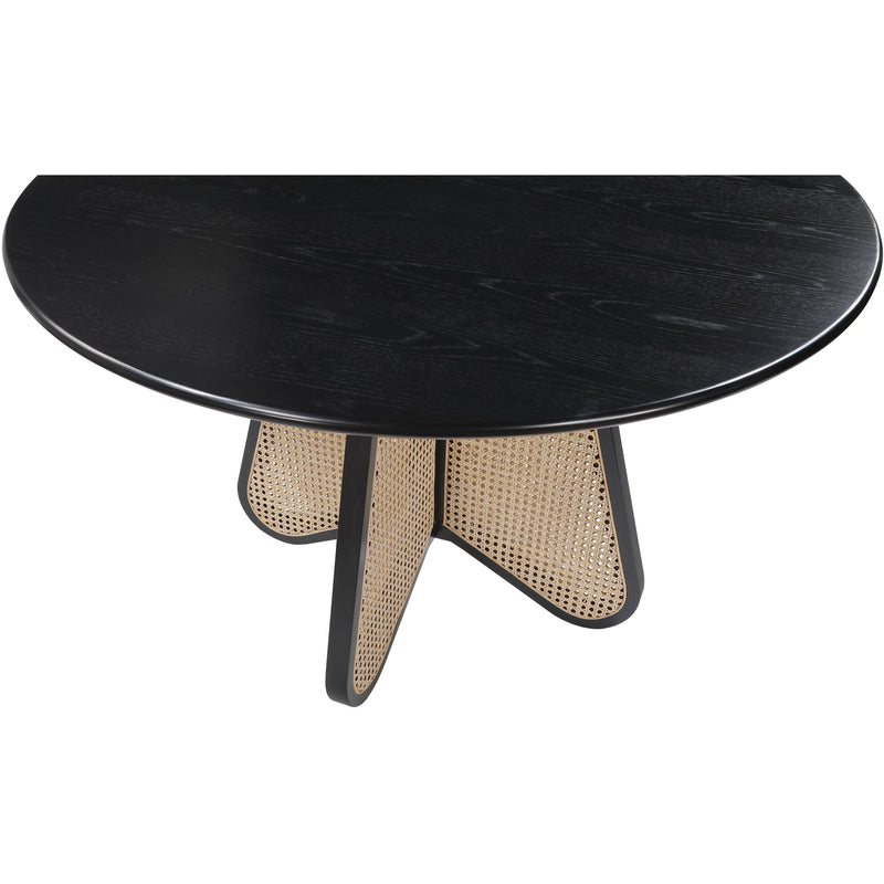 Meridian Butterfly Black Dining Table IMAGE 5