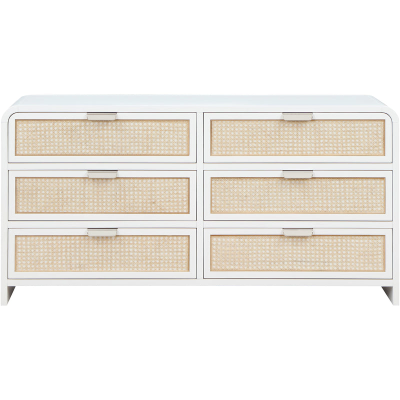 Meridian Sage White Dresser IMAGE 6