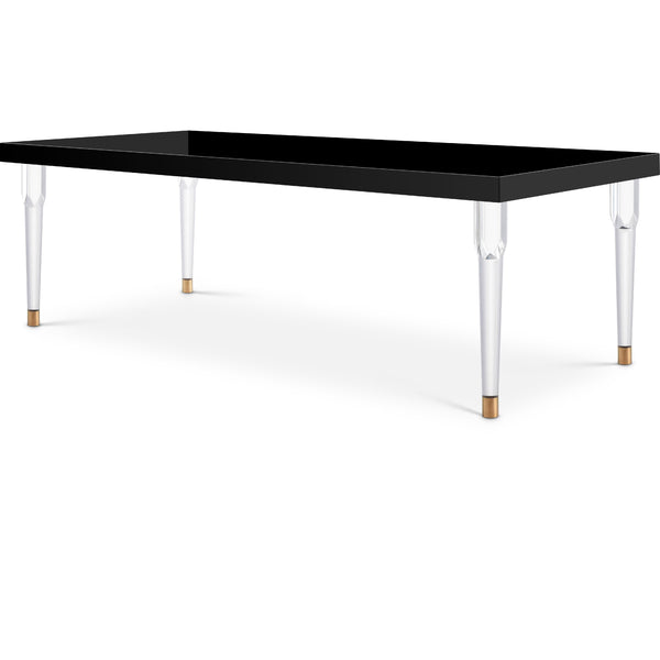 Meridian Bethany Black Dining Table IMAGE 1