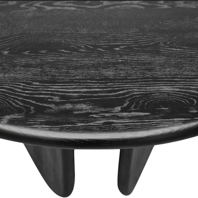 Meridian Benito Black Oak Dining Table IMAGE 5