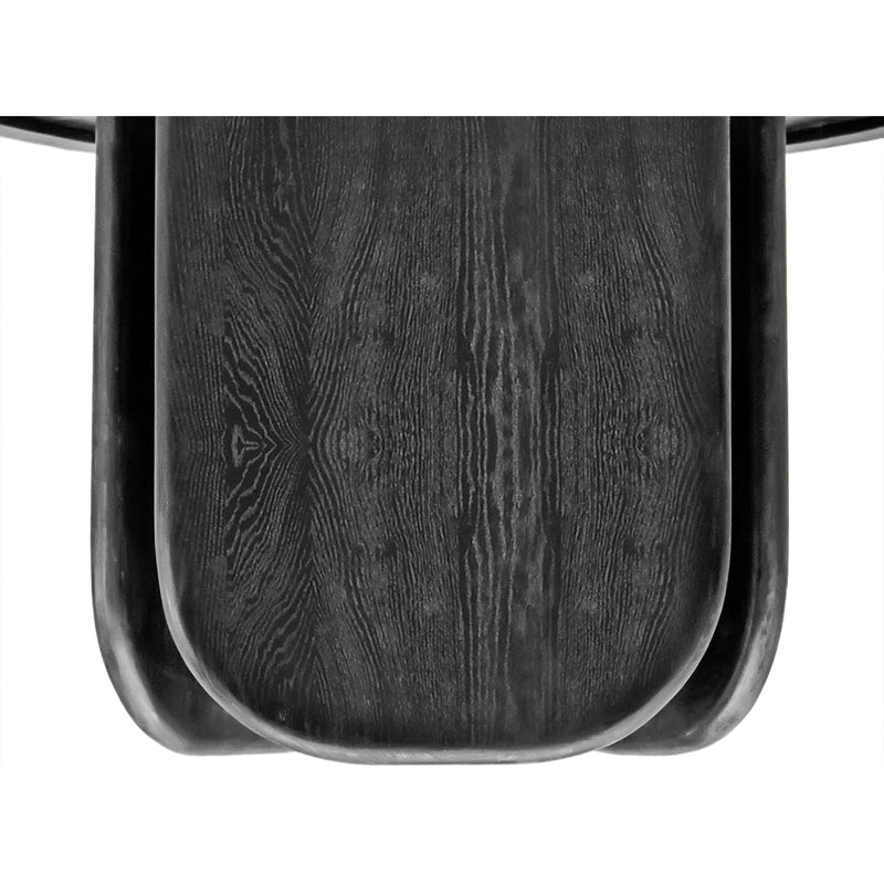 Meridian Benito Black Oak Dining Table IMAGE 6