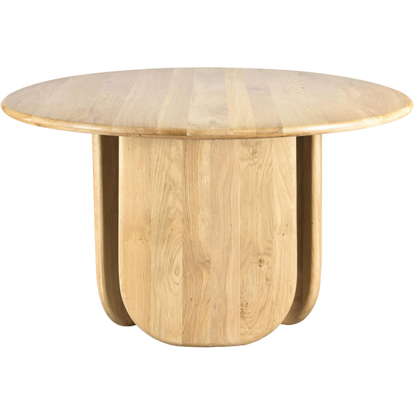 Meridian Benito White Oak Dining Table IMAGE 1