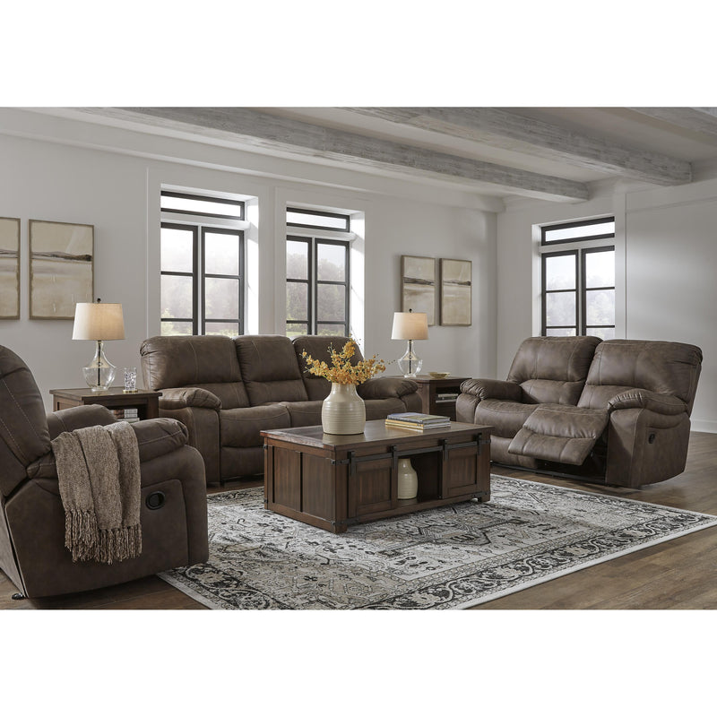 Signature Design by Ashley Kilmartin Reclining Leather Look Loveseat 4240486 IMAGE 10