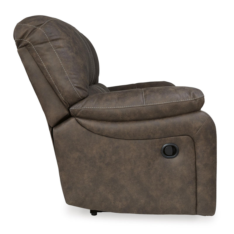 Signature Design by Ashley Kilmartin Reclining Leather Look Loveseat 4240486 IMAGE 4