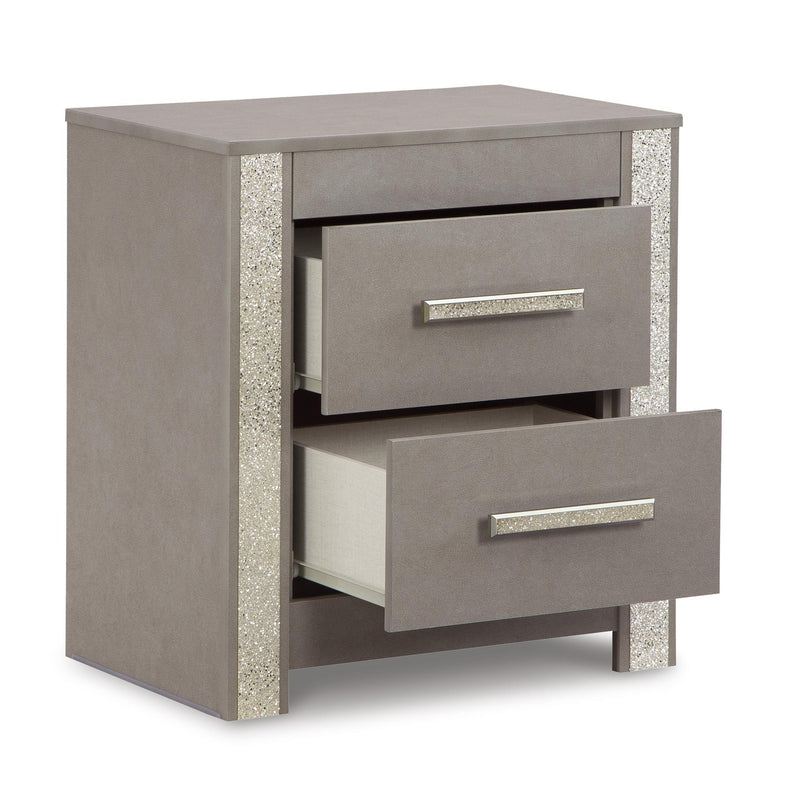 Signature Design by Ashley Surancha 2-Drawer Nightstand B1145-92 IMAGE 2