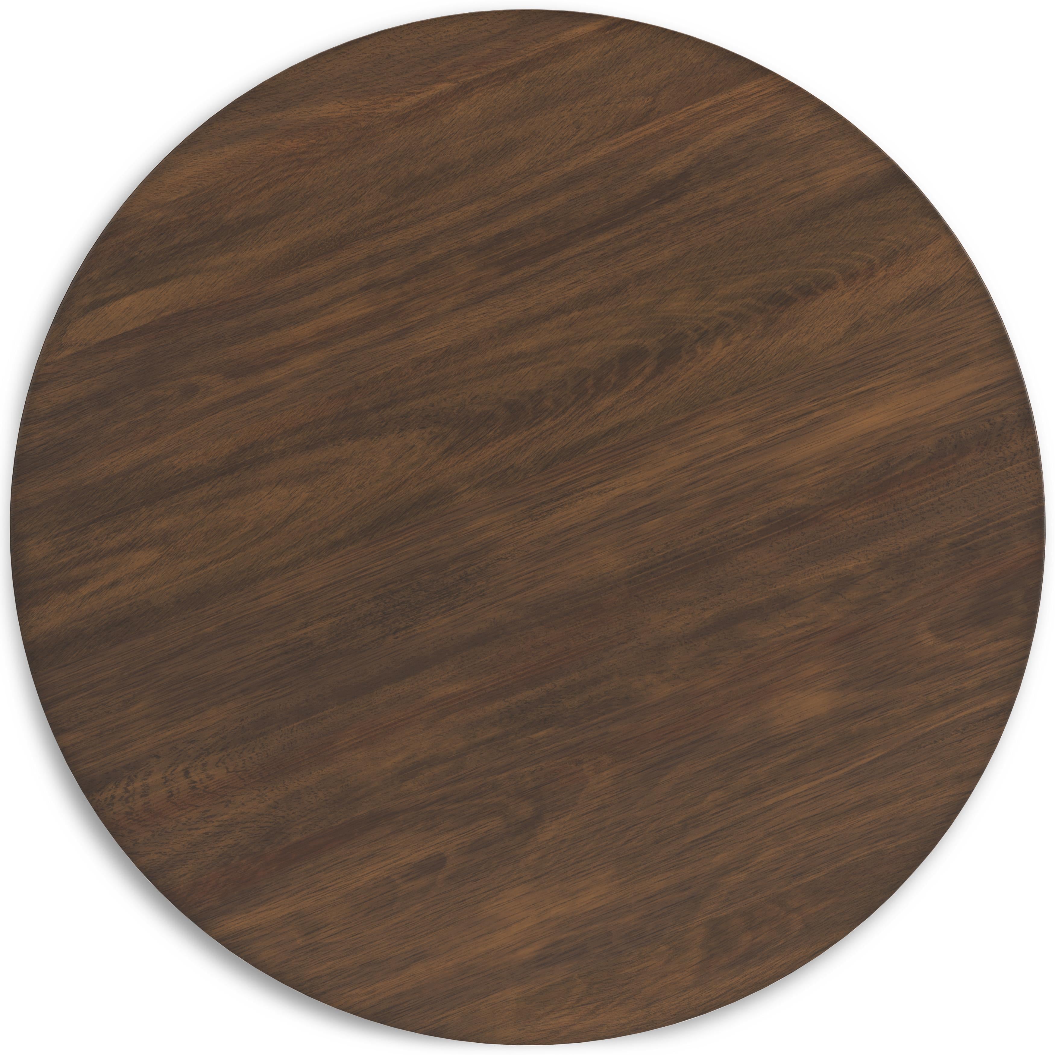 Signature Design by Ashley Round Lyncott Counter Height Dining Table with Pedestal Base D615-13 IMAGE 3