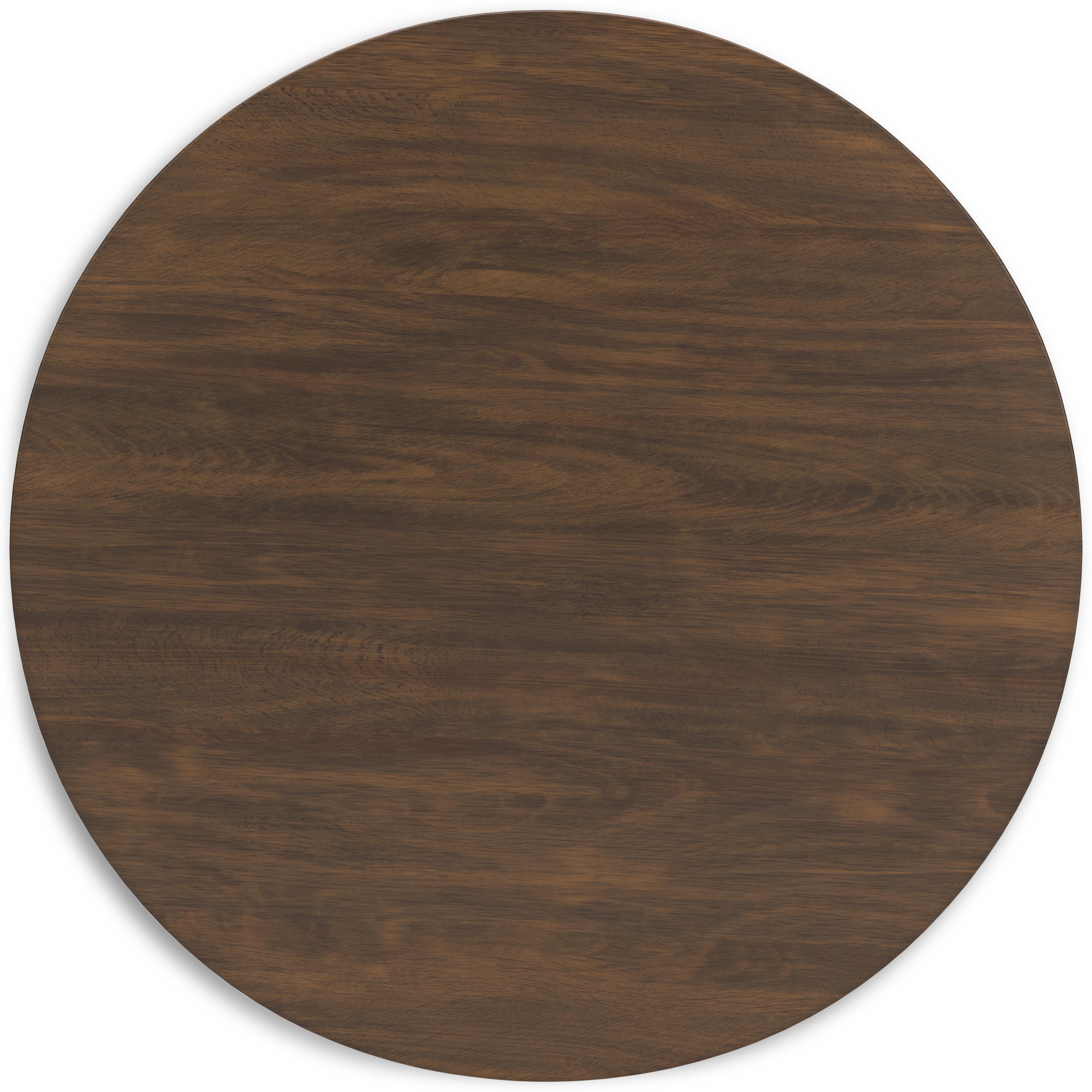 Signature Design by Ashley Round Lyncott Dining Table with Pedestal Base D615-15 IMAGE 3