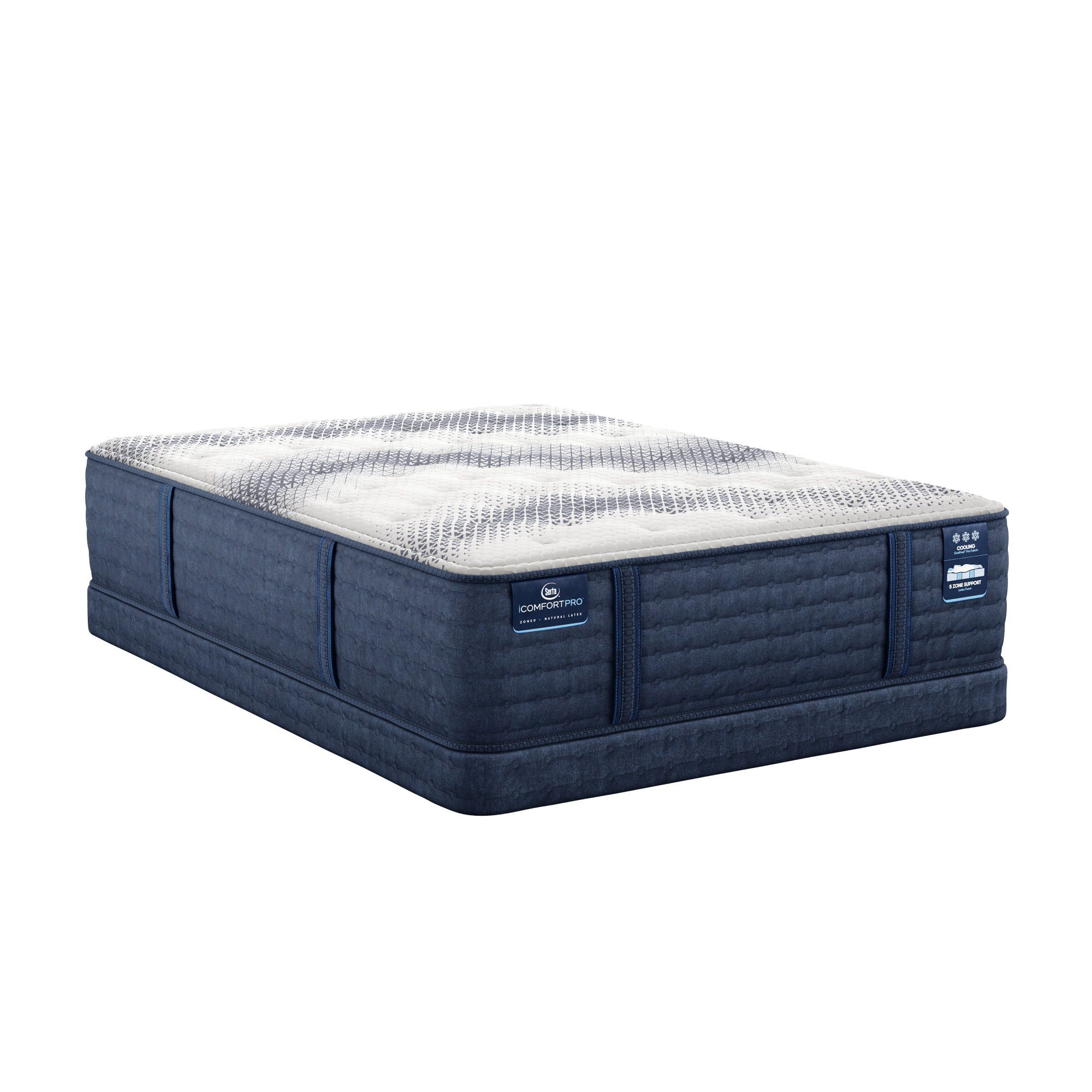 iComfortPro - 15" Canterbury Latex Foam Plush Mattress