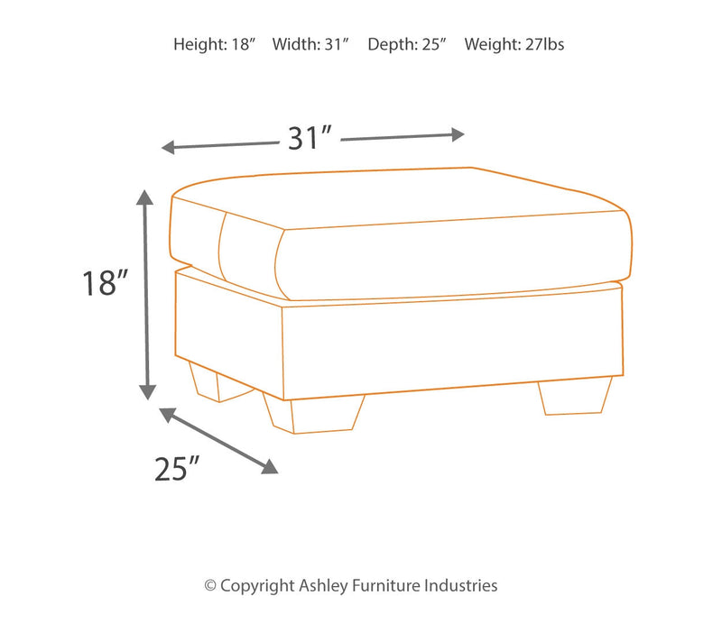 Darcy Ottoman