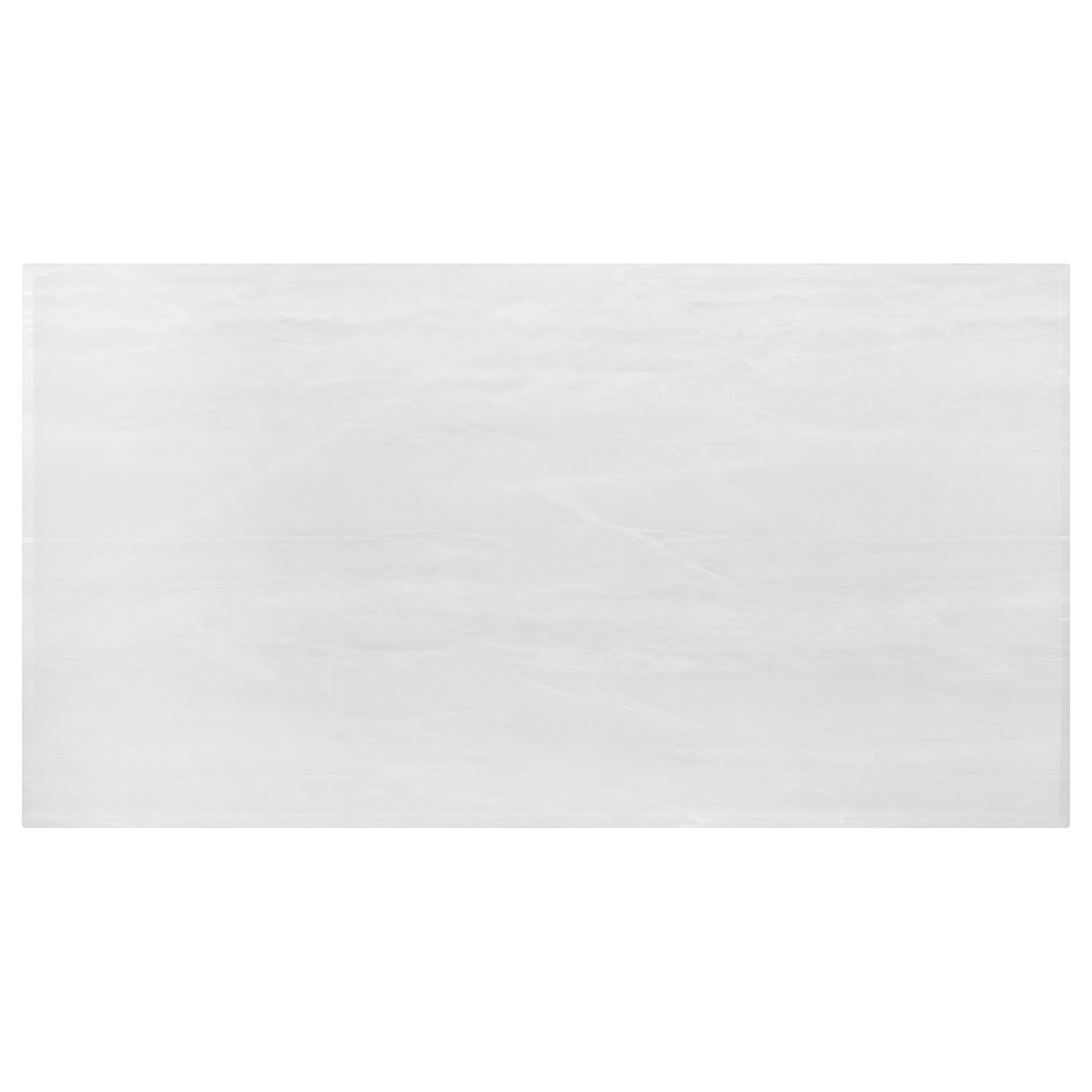 Diamond Modern Furniture COA Kerwin Dining Table with Faux Marble Top and Pedestal Base 111101 IMAGE 6