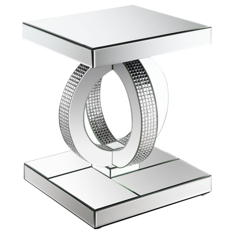 Breena Mirrored Coffee and End Table Set