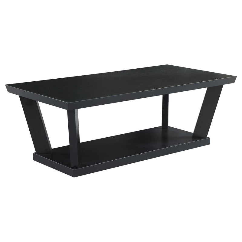Aminta  Coffee and End Table Set Black
