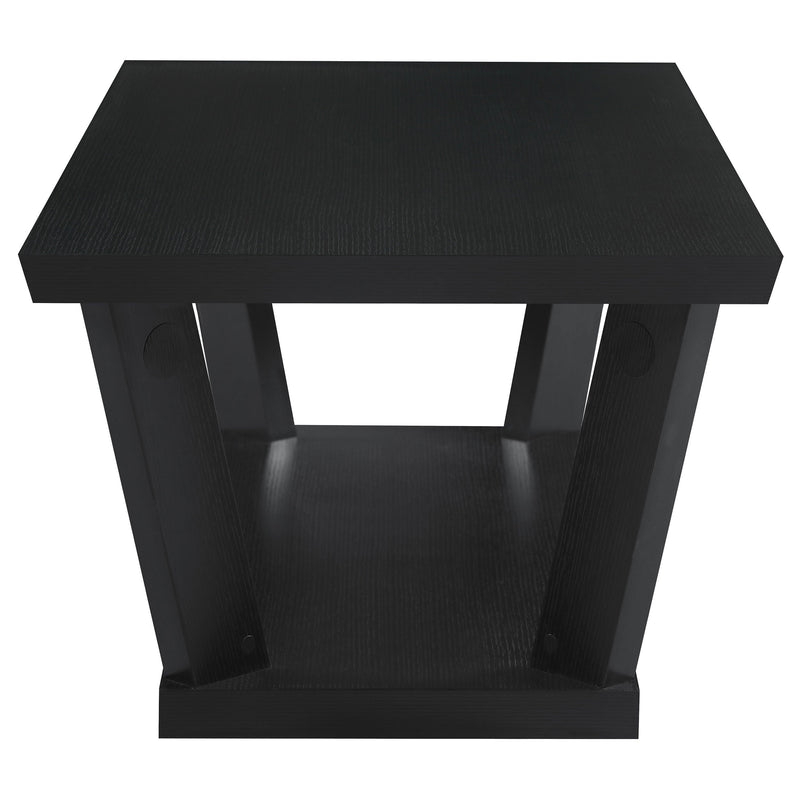 Aminta  Coffee and End Table Set Black
