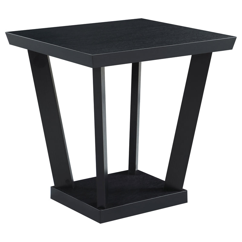 Aminta  Coffee and End Table Set Black