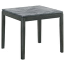 Mozzi  Coffee and End Table Set Grey Faux Marble