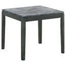 Mozzi  Coffee and End Table Set Grey Faux Marble