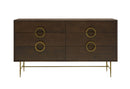 Modrest Selena Modern Acacia & Brass Dresser