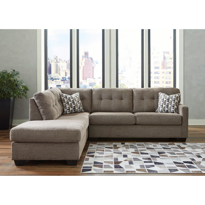 Signature Design by Ashley Mahoney Fabric 2 pc Sectional 3100516/3100567 IMAGE 3