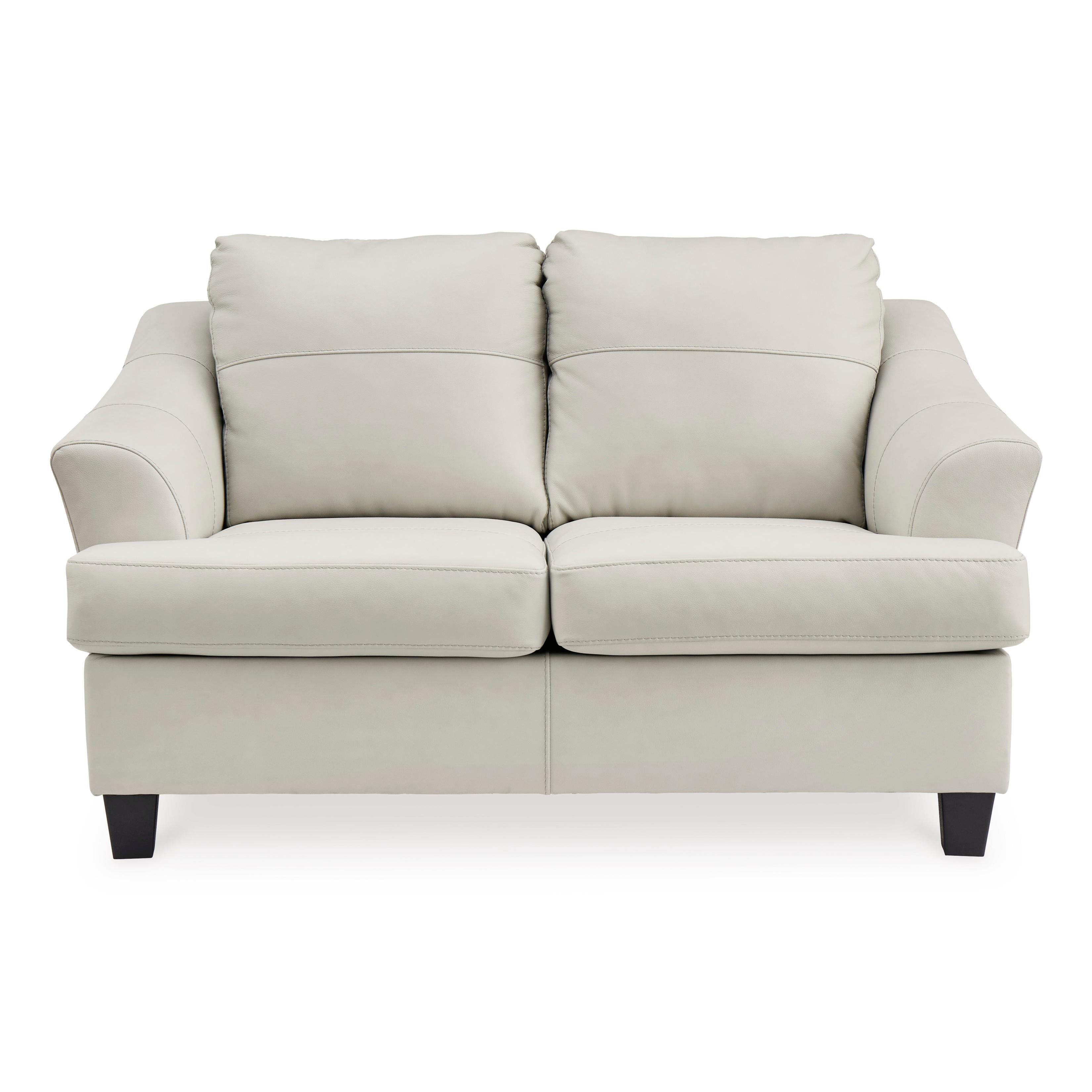 Signature Design by Ashley Genoa Stationary Leather Match Loveseat 4770435 IMAGE 2