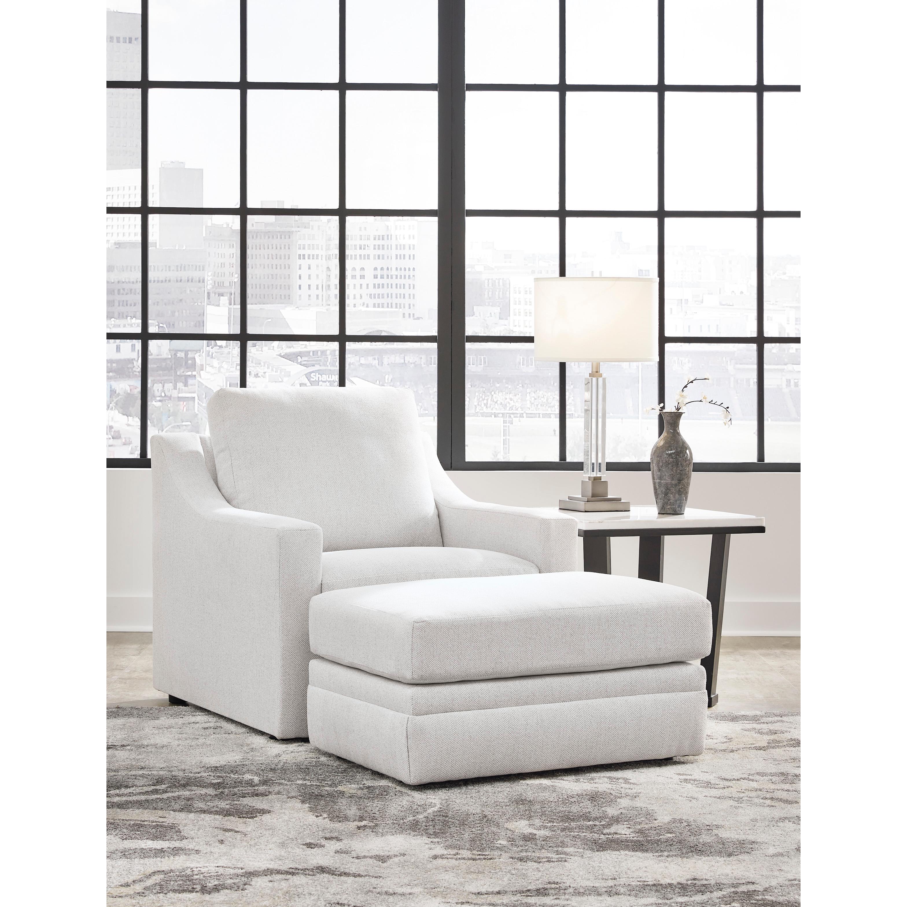 Signature Design by Ashley Maitelynn Stationary Fabric Chair 4820220 IMAGE 6