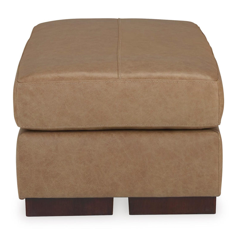 Signature Design by Ashley Lombardia Leather Match Ottoman 5730214 IMAGE 3