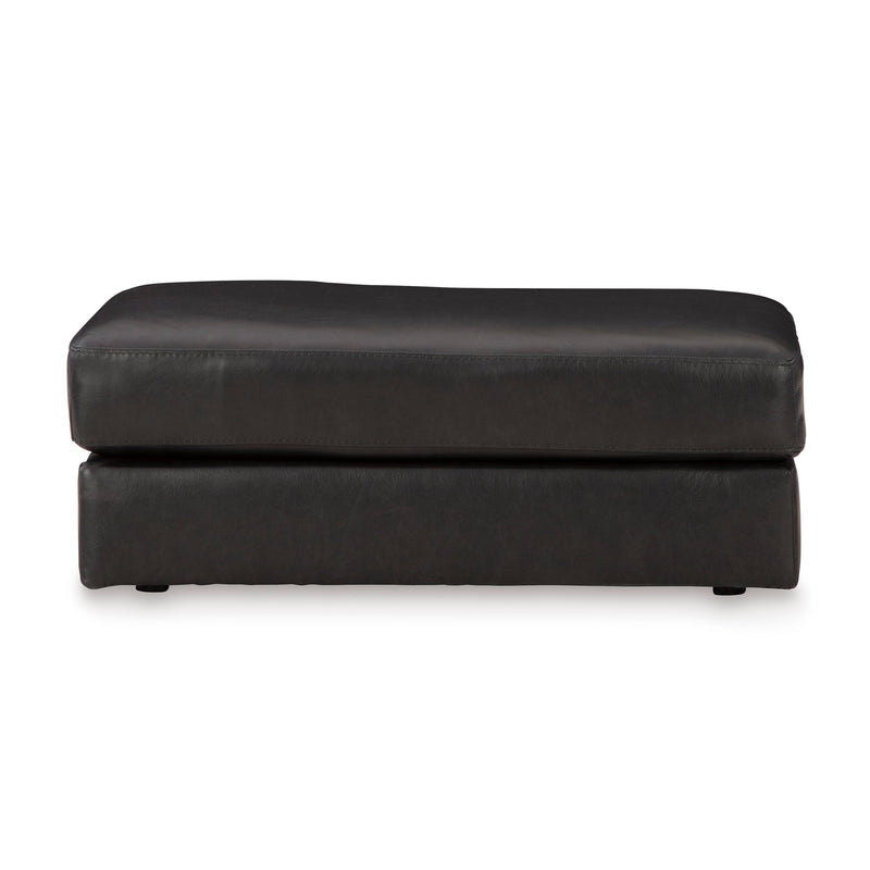 Signature Design by Ashley Amiata Leather Match Ottoman 5740514 IMAGE 2