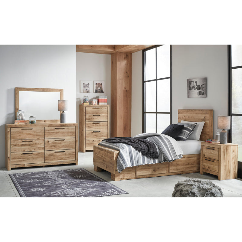 Signature Design by Ashley Hyanna Twin Panel Bed with Storage B1050-53/B1050-52/B1050-50/B1050-50/B100-11 IMAGE 5