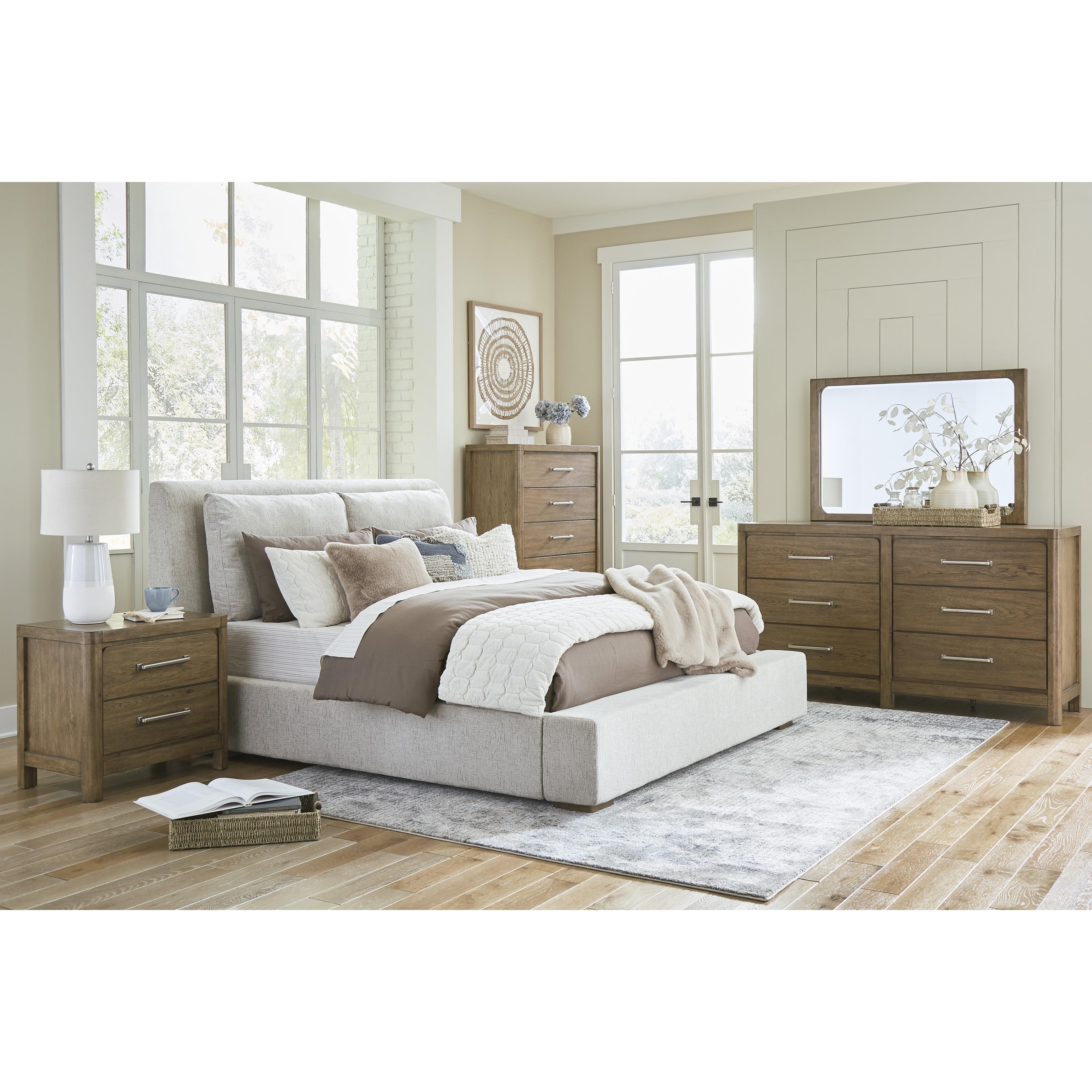 Signature Design by Ashley Cabalynn California King Upholstered Platform Bed B974-78/B974-95 IMAGE 11