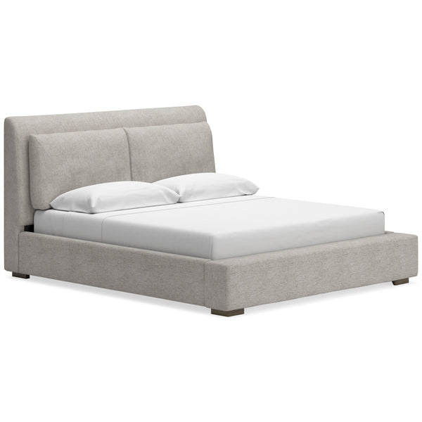 Signature Design by Ashley Cabalynn California King Upholstered Platform Bed B974-78/B974-95 IMAGE 1