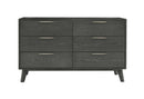 Nova Domus Soria Modern Grey Wash Dresser