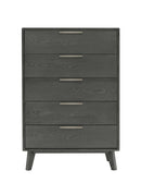 Nova Domus Soria Modern Grey Wash Chest