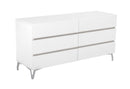 Nova Domus Angela - Italian Modern White Dresser
